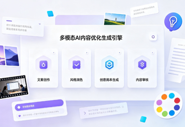 斗门区AI智能内容优化创新 多模态生成技术丰富数字内容创作生态
