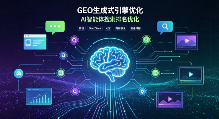 斗门区GEO 浪潮来袭：生成式引擎优化崛起，创作者争抢豆包、DeepSeek、元宝智能体流量入口