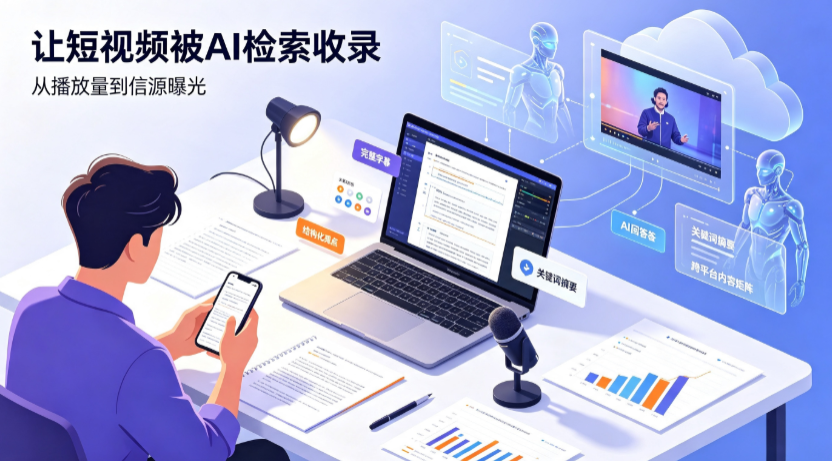 斗门区短视频创作者新必修课：吃透 GEO 优化，让抖音内容被豆包、DeepSeek、元宝智能体收录